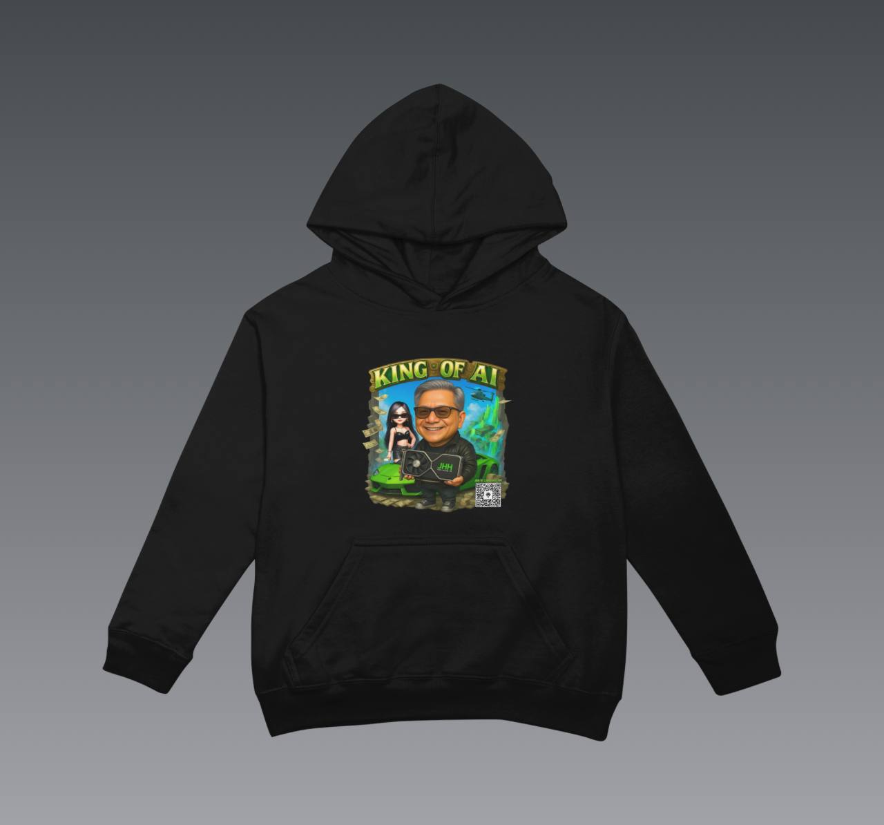 King of AI Hoodie